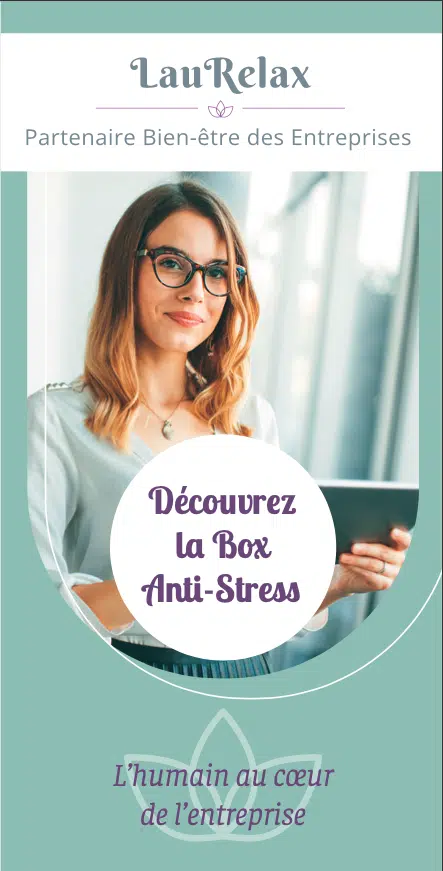 Flyer Laure Boisseau Bien être entreprise