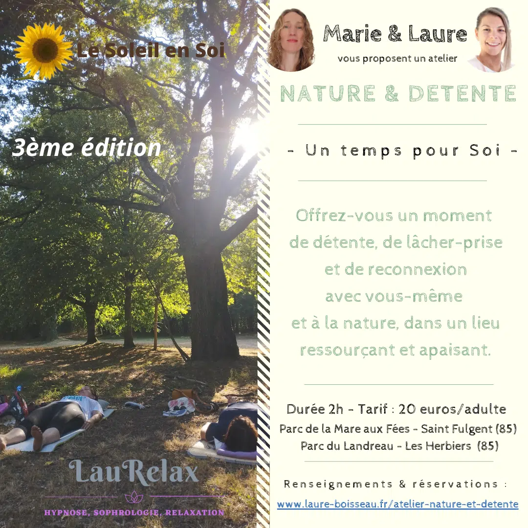 Lire la suite à propos de l’article Atelier « Nature et Détente »